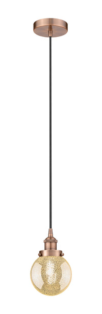 Edison Mini Pendant Antique Brass Finish