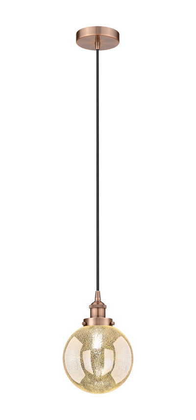 Edison Mini Pendant Antique Brass Finish