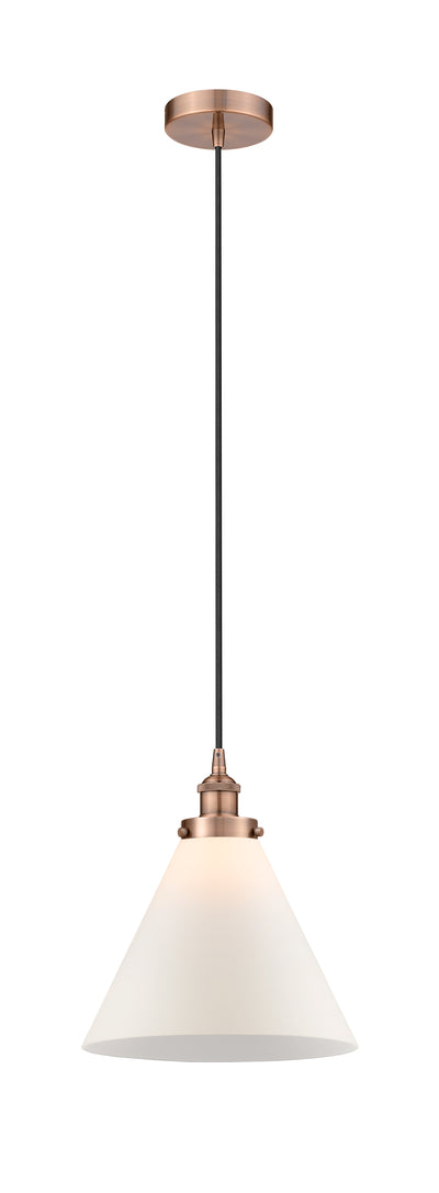 Edison Mini Pendant Cast Antique Brass