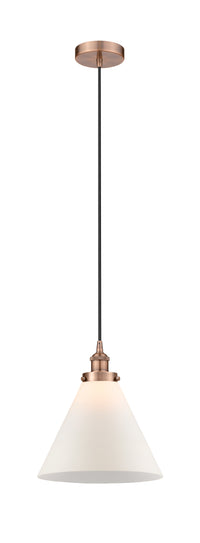 Edison Mini Pendant Cast Brass Antique