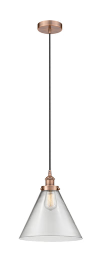 Edison Mini Pendant Cast Antique Brass