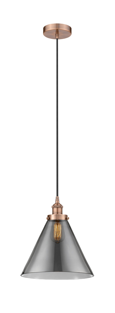 Edison Mini Pendant Cast Brass Antique