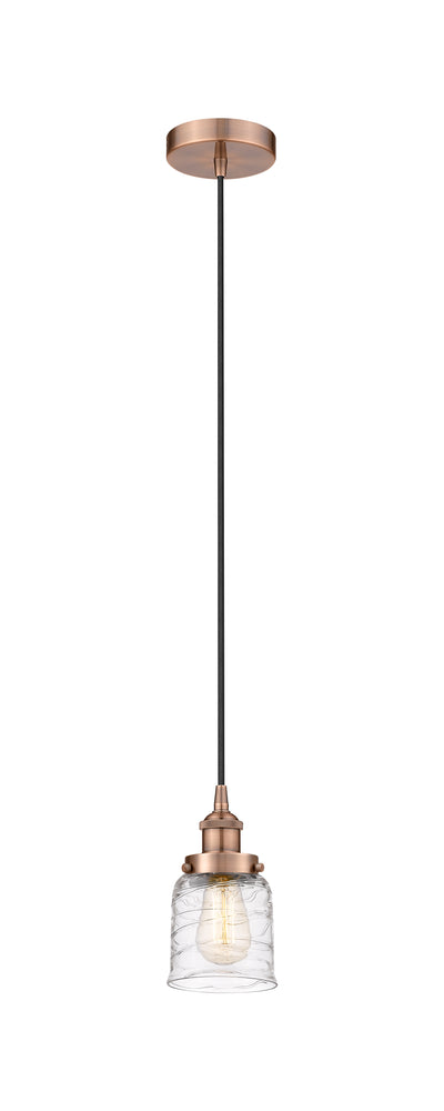 Edison Mini Pendant Cast Brass 5 Inch