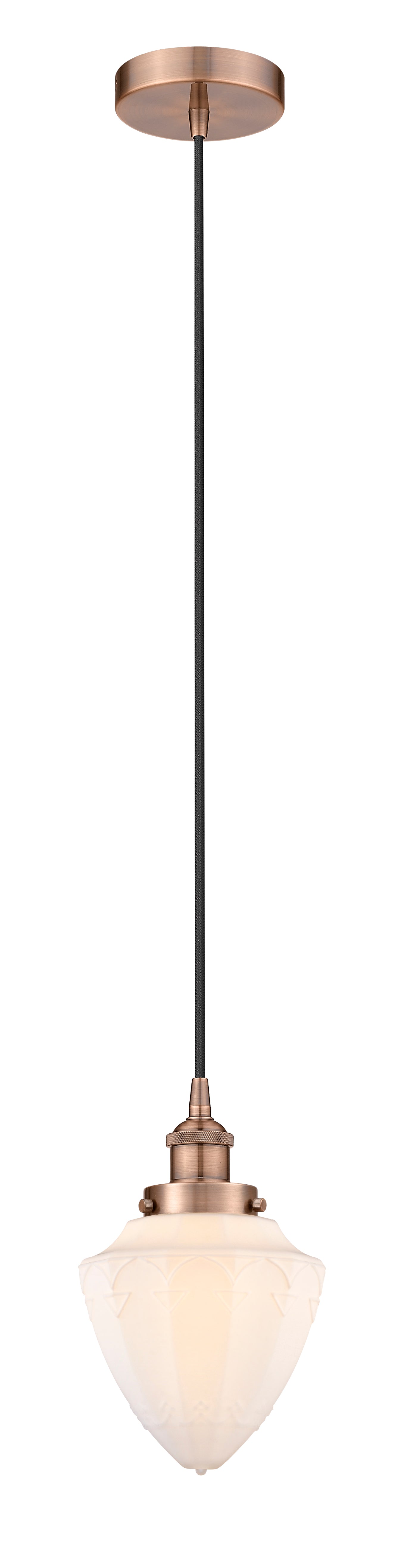 Edison Mini Pendant Antique Brass Finish