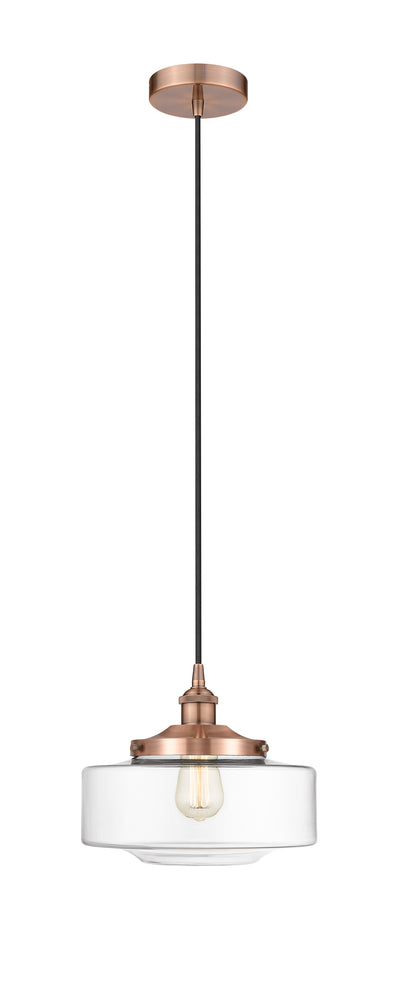 Edison Mini Pendant Antique Brass Finish