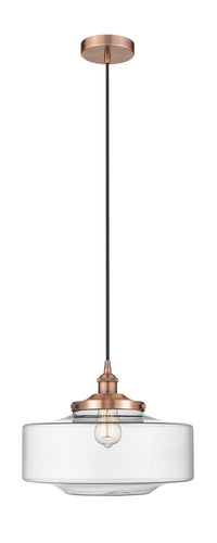 Edison Mini Pendant Antique Brass Finish