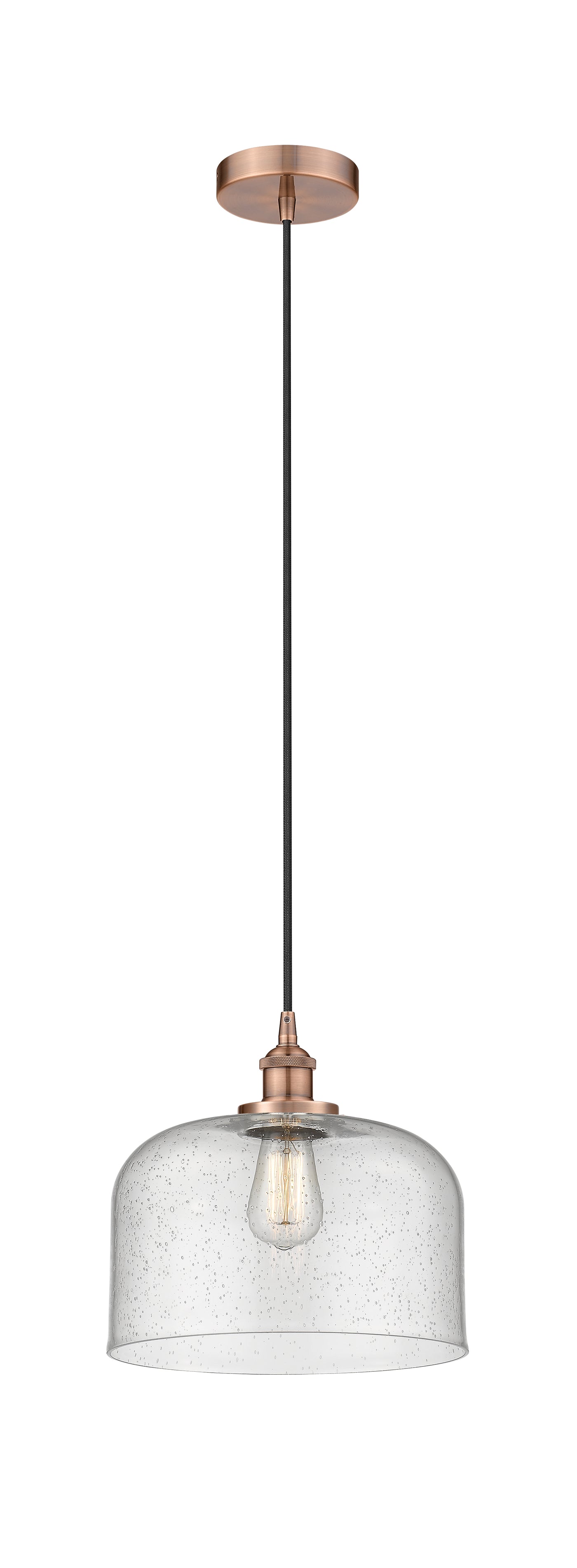 Edison Mini Pendant Antique Brass 11.5