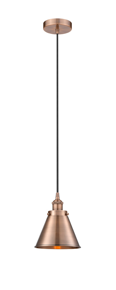 Edison Mini Pendant Antique Cast Brass