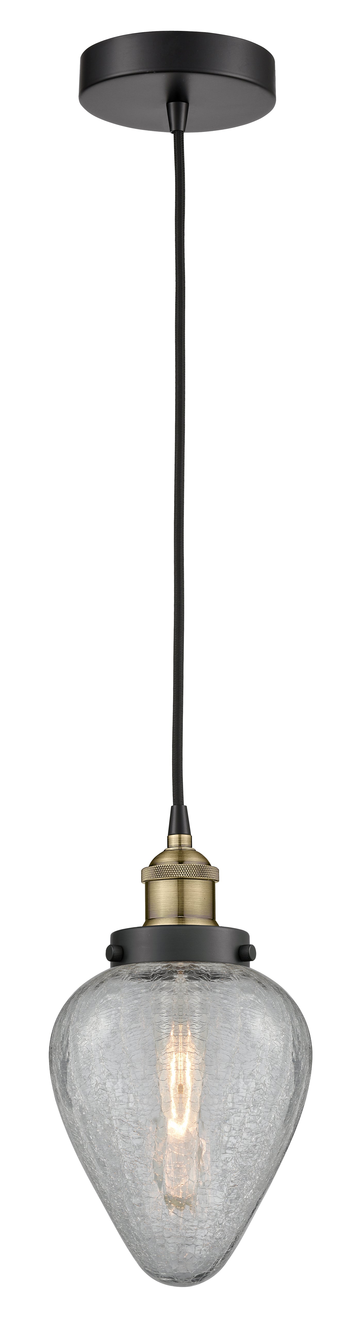 Edison Mini Pendant Cast Antique Brass