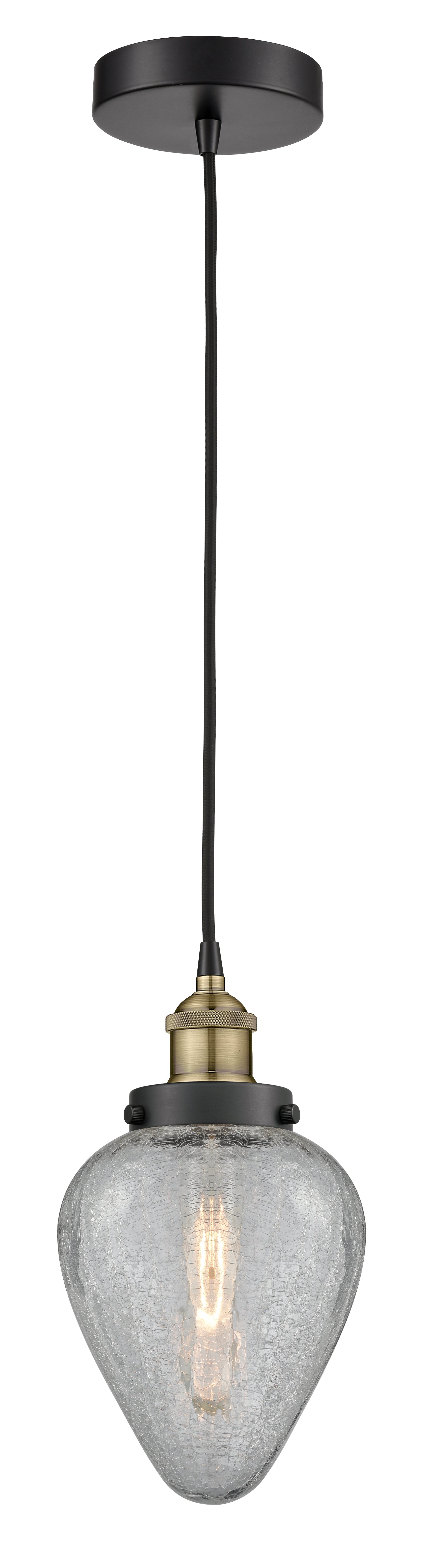Edison Mini Pendant Cast Antique Brass