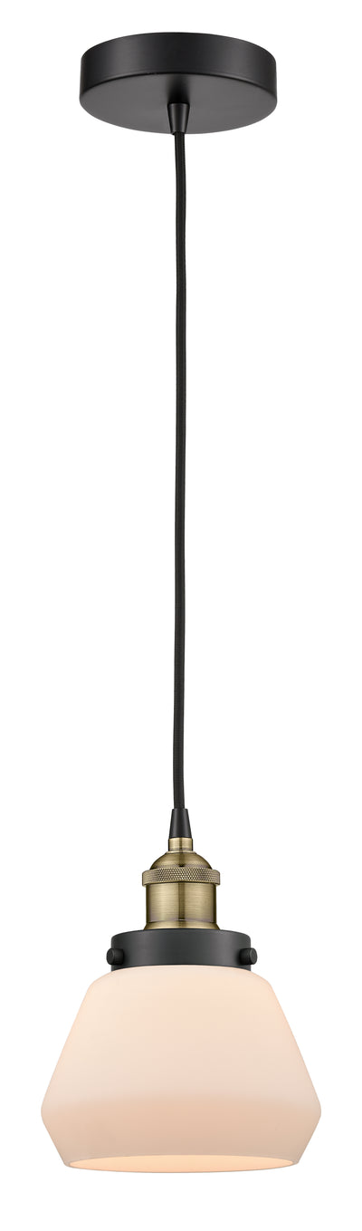 Edison Mini Pendant Antique Brass Finish
