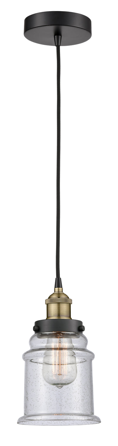Edison Mini Pendant Antique Brass Finish