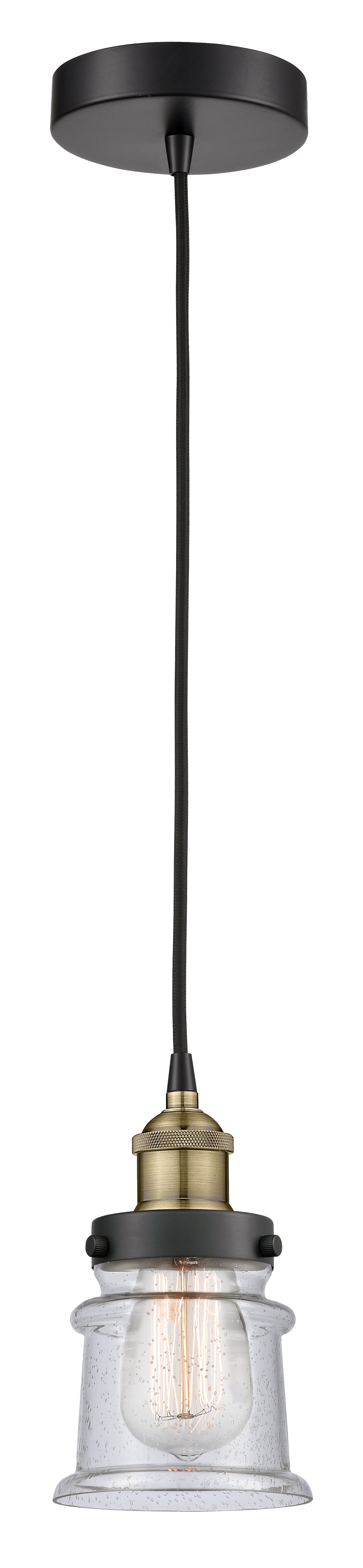 Edison Mini Pendant Antique Brass Dimmable