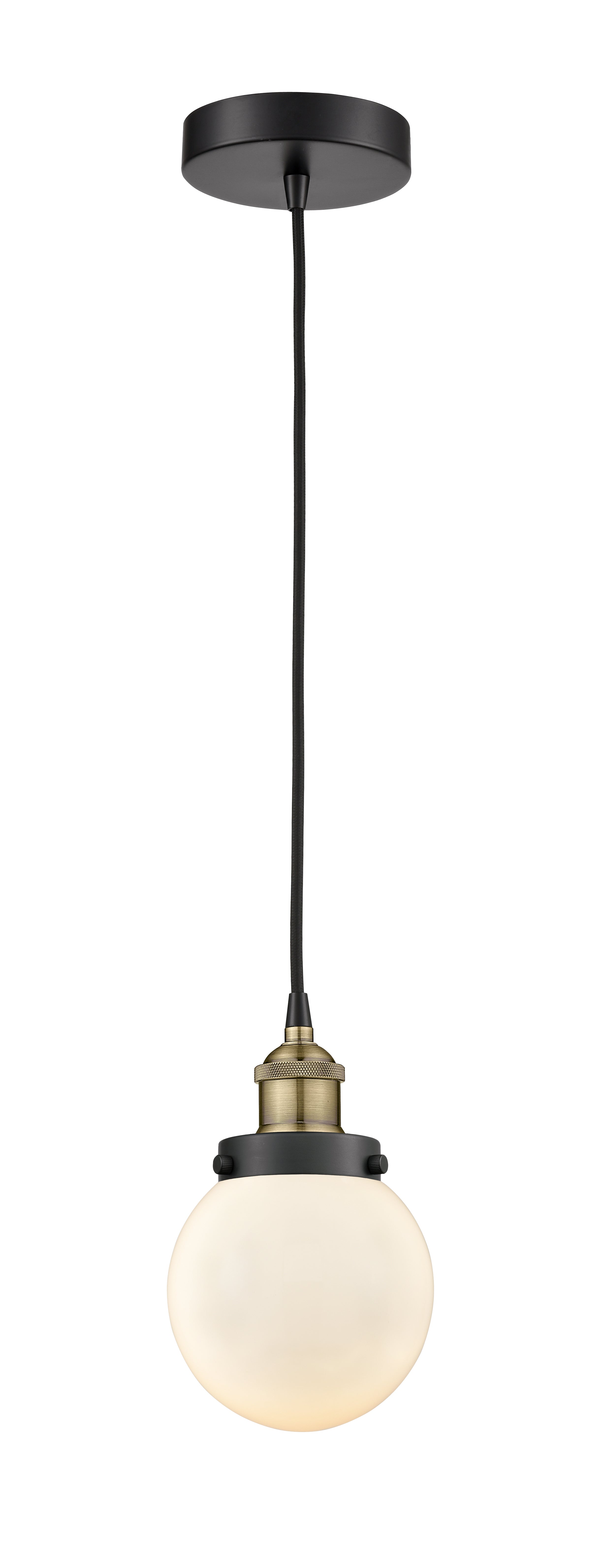 Edison Mini Pendant Antique Brass Finish