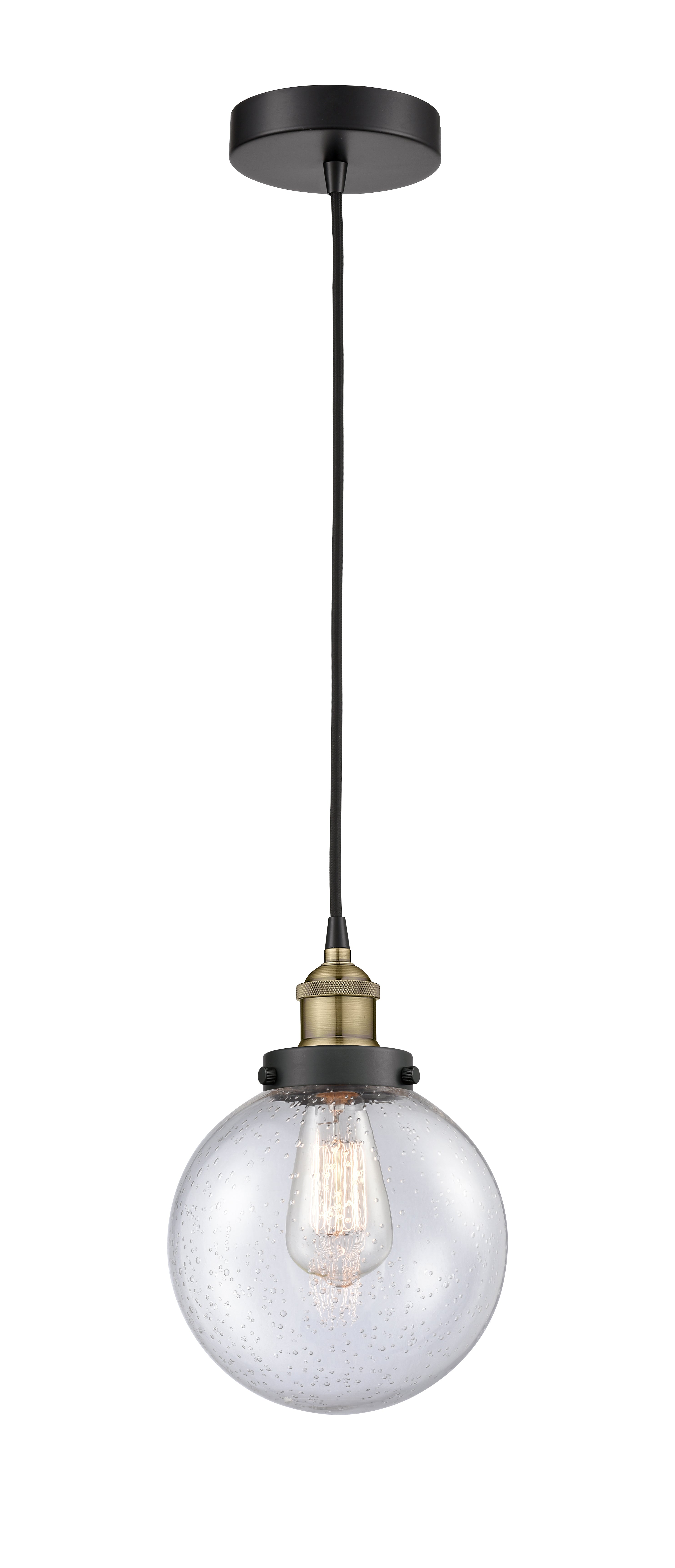 Edison Mini Pendant Antique Brass Finish