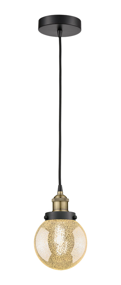 Edison Mini Pendant Antique Brass Finish