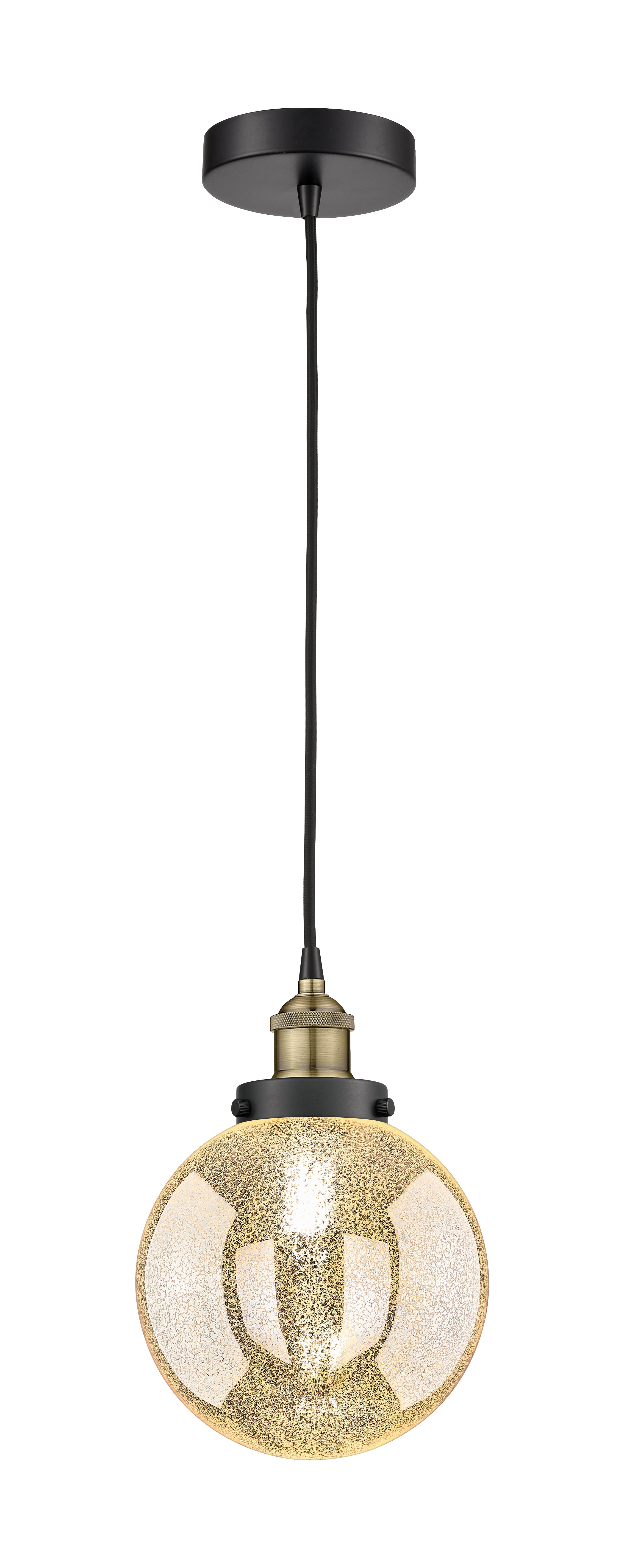 Edison Mini Pendant Antique Brass Finish