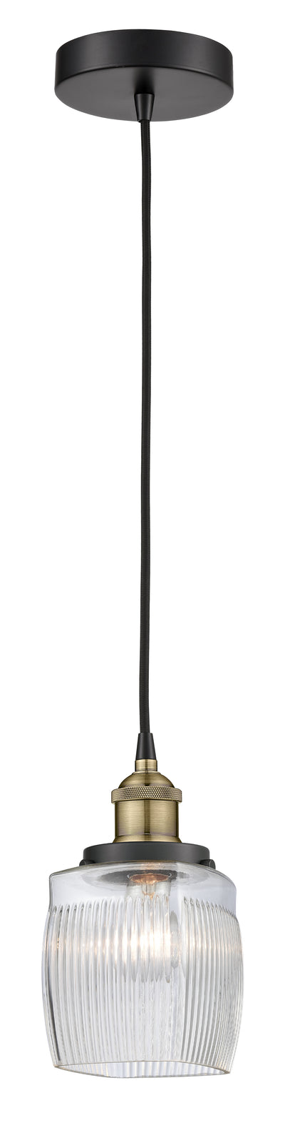 Edison Mini Pendant Antique Brass