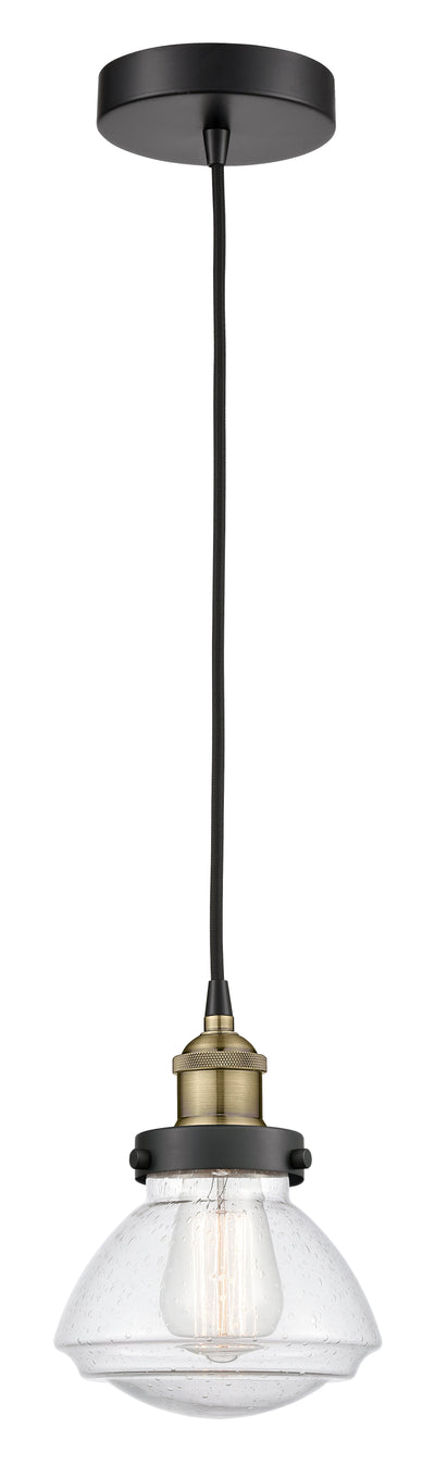Edison Mini Pendant Antique Brass Finish