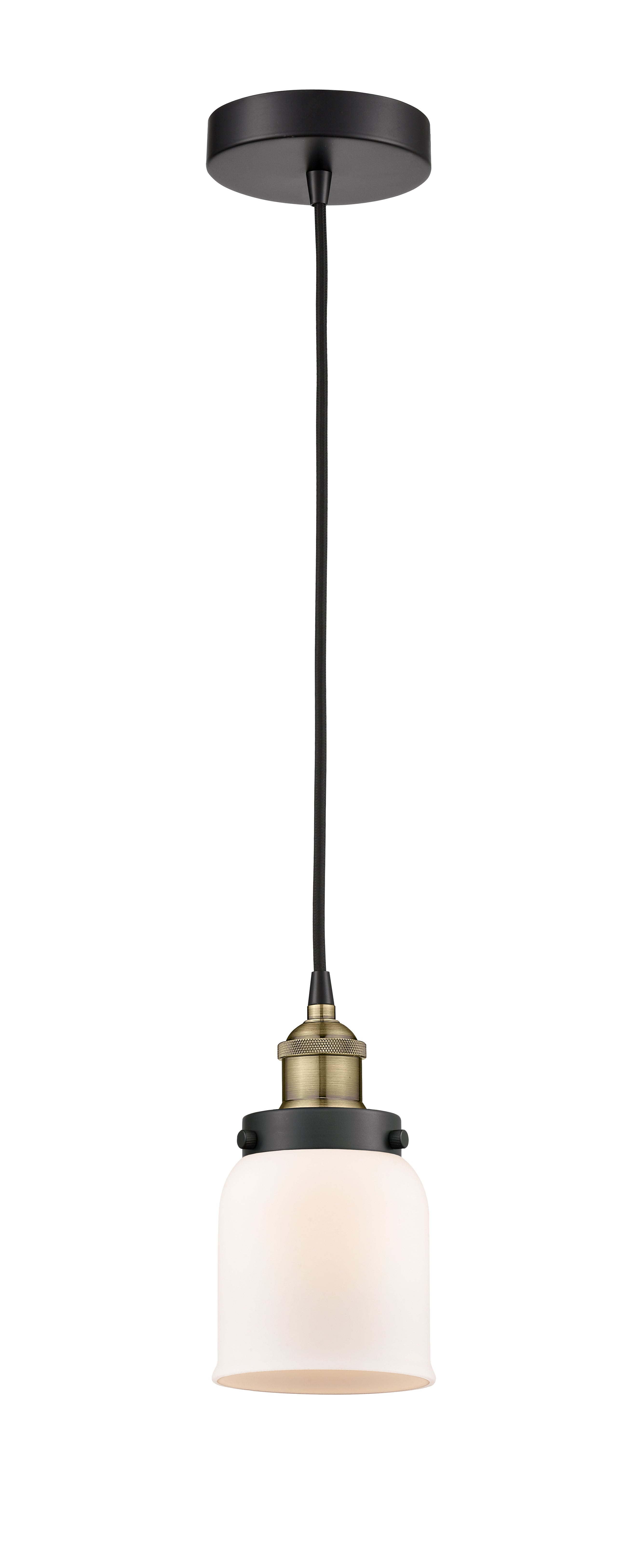 Edison Mini Pendant Antique Brass Finish