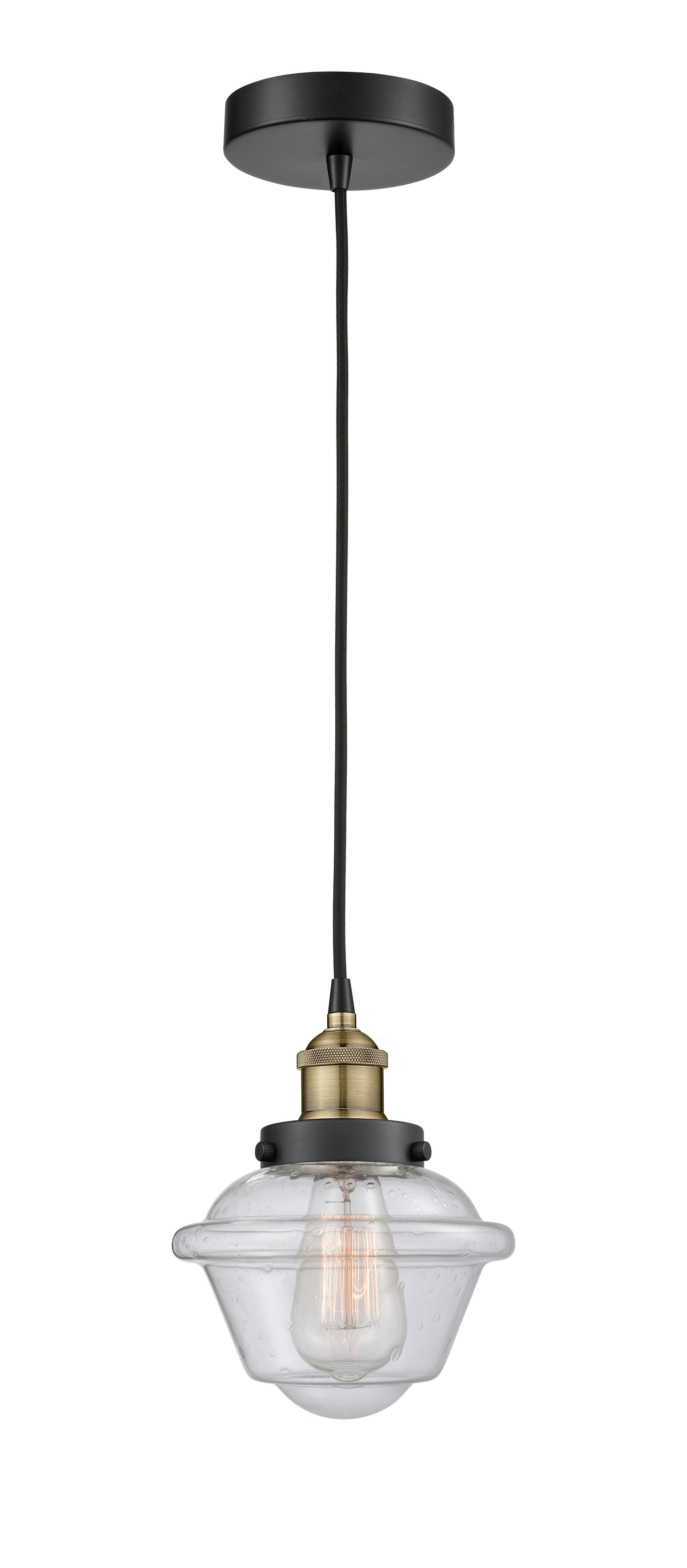 Edison Mini Pendant Antique Brass Finish