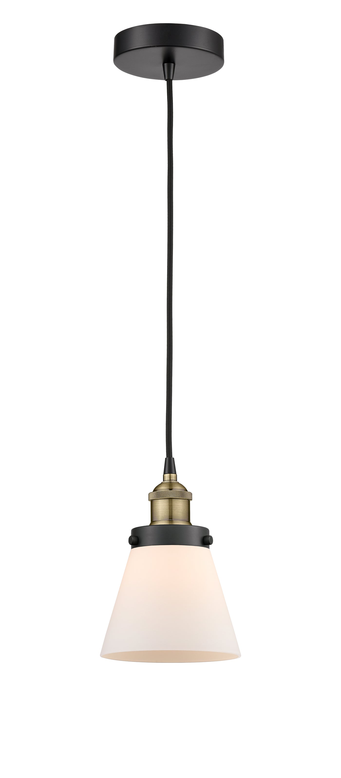 Edison Mini Pendant Antique Brass Finish