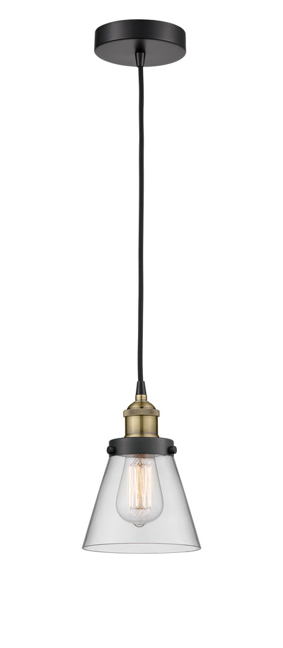 Edison Mini Pendant Antique Brass Finish