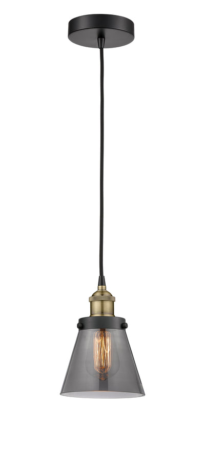 Edison Mini Pendant Antique Brass Finish