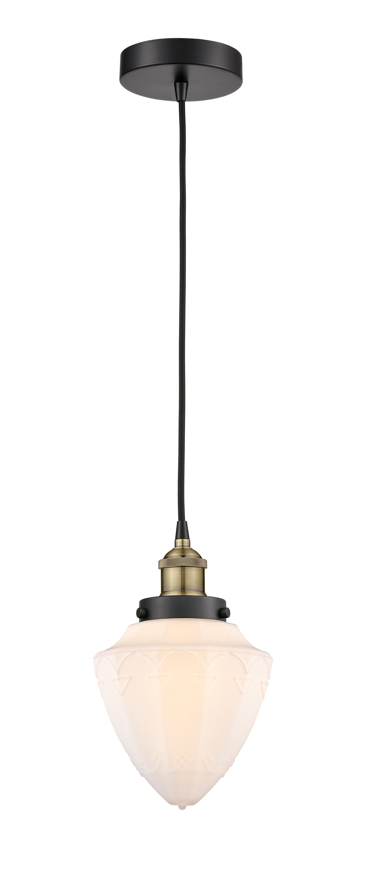 Edison Mini Pendant Antique Brass Finish