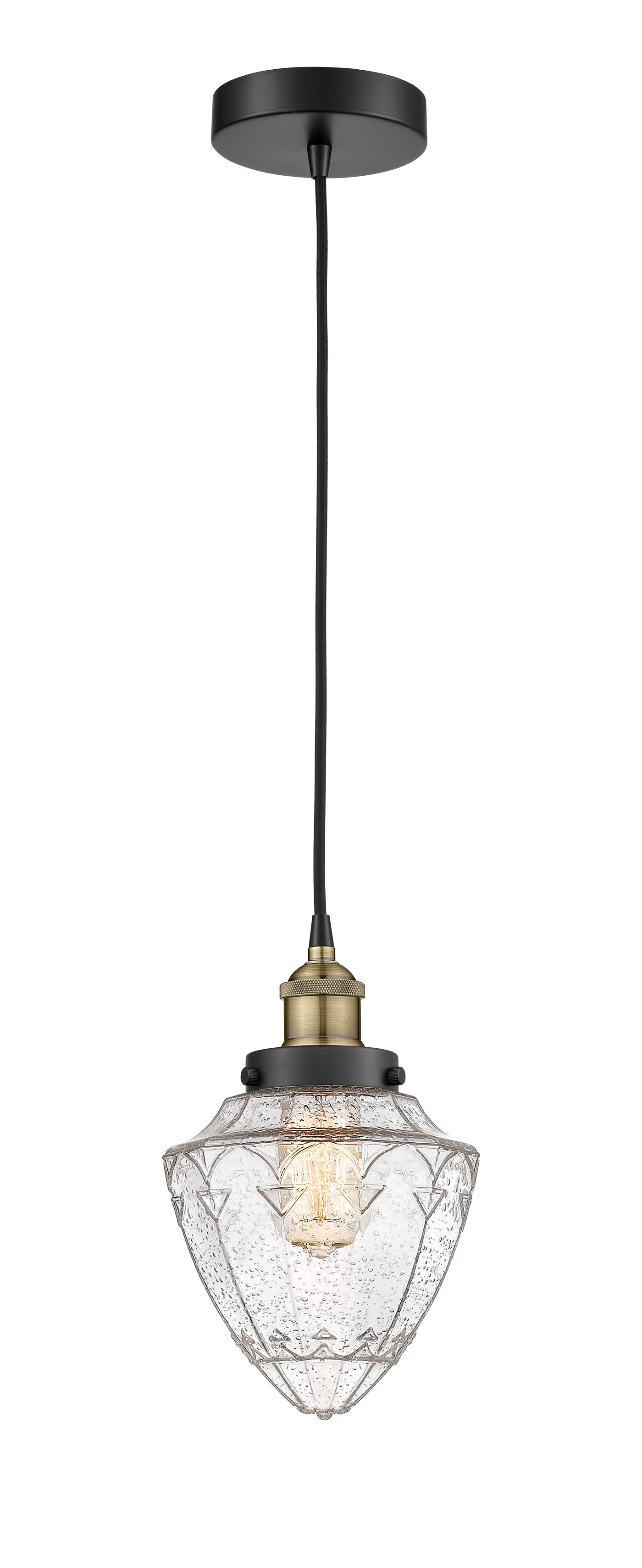Edison Mini Pendant Antique Brass Finish