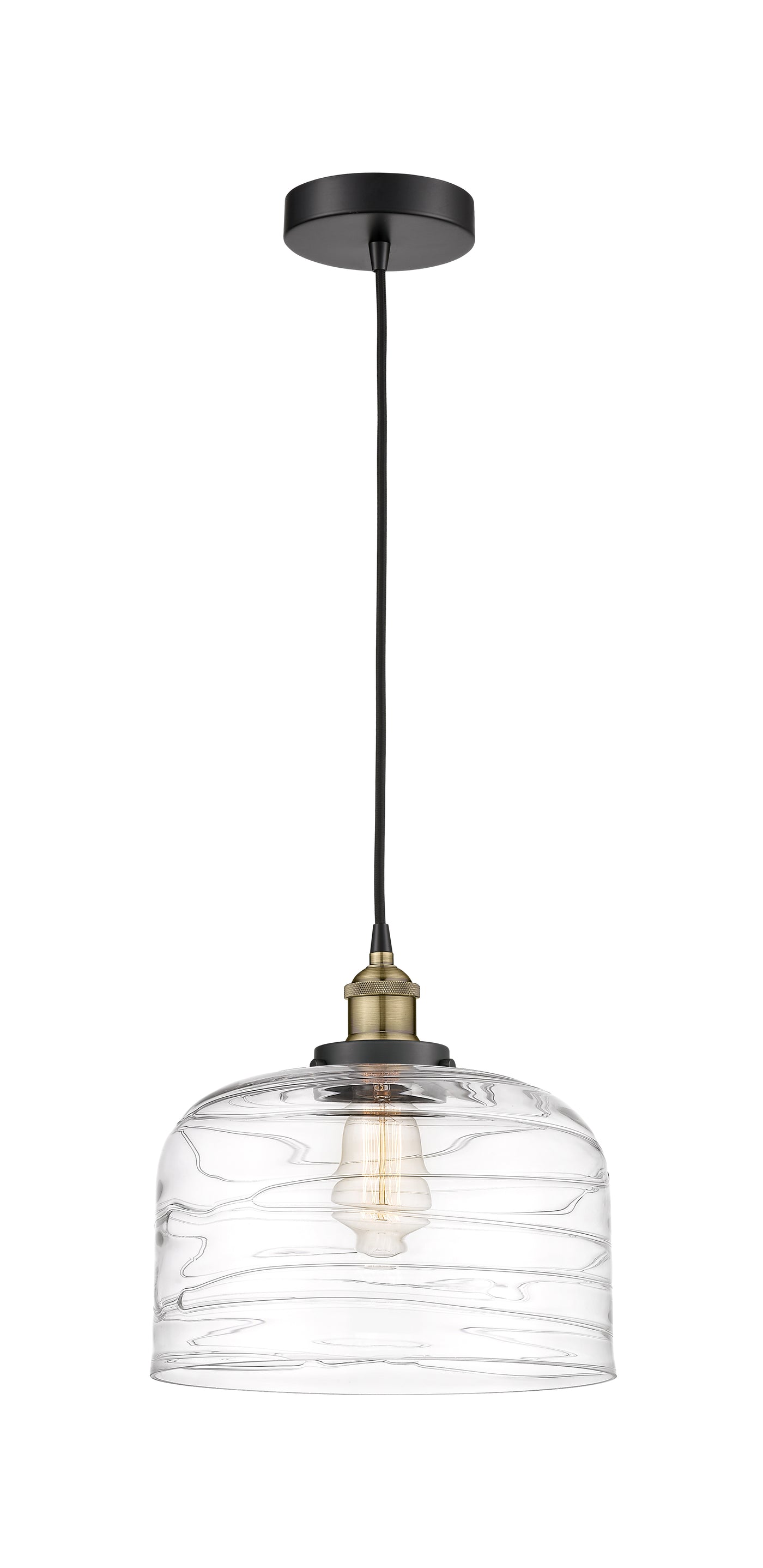 Edison Mini Pendant Antique Brass Finish