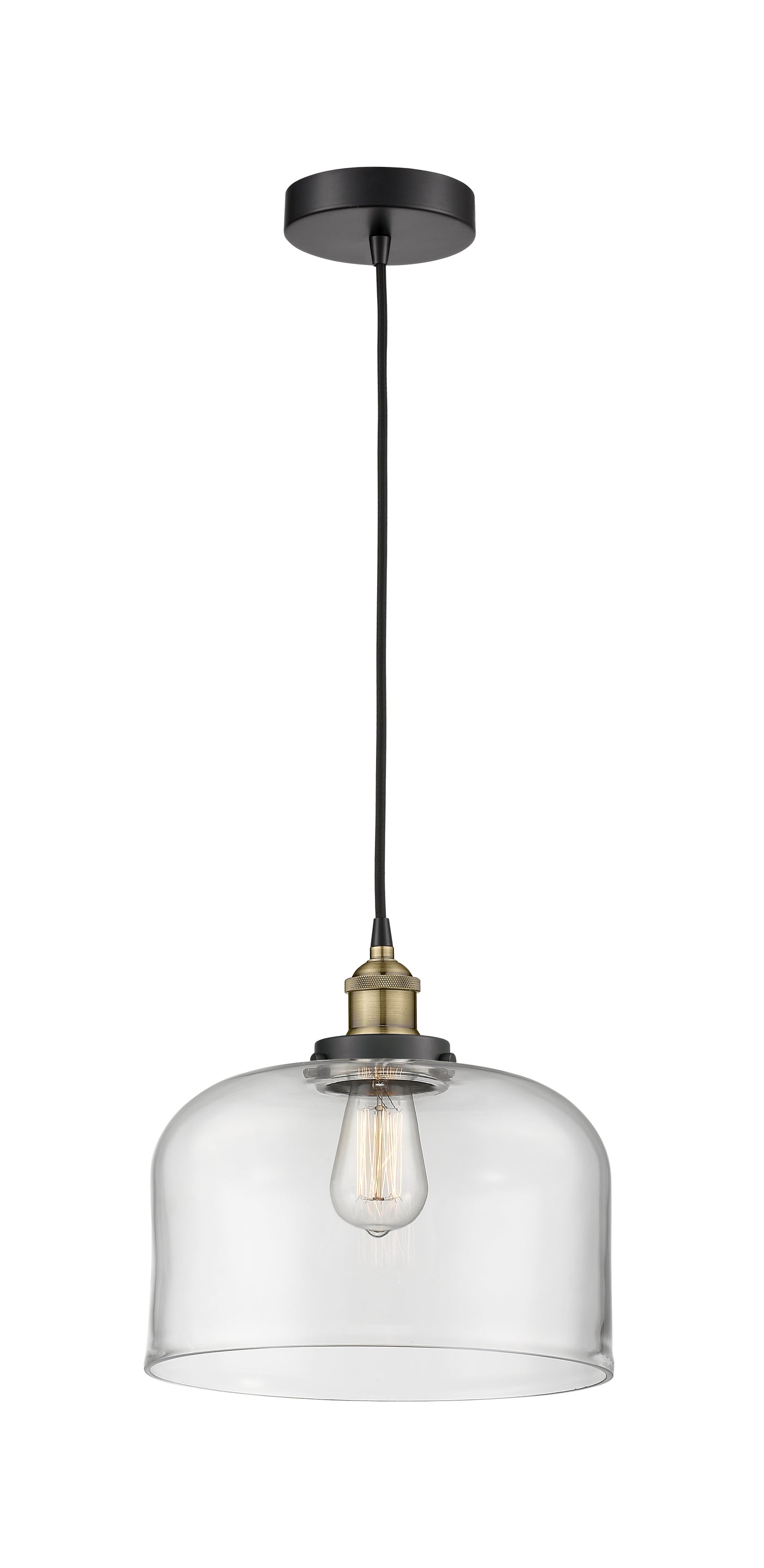 Edison Mini Pendant Antique Brass 11.5