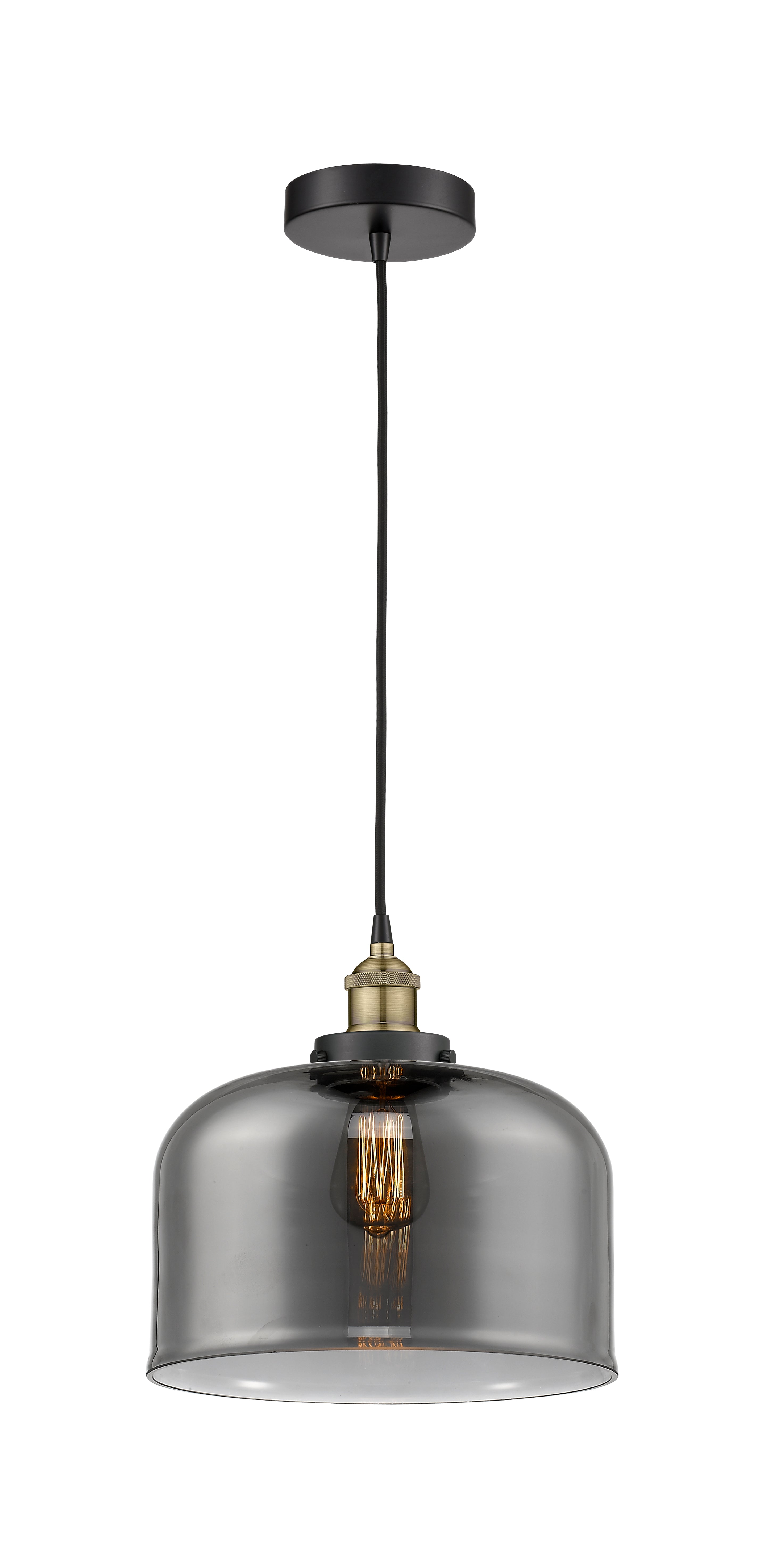 Edison Mini Pendant Antique Brass 11.5