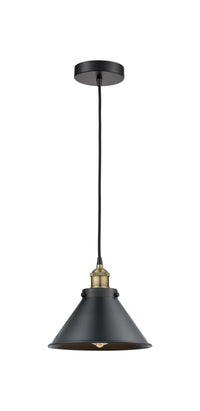 Edison Mini Pendant Antique Brass Cast Brass