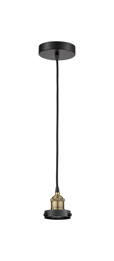 Edison Mini Pendant Antique Brass Finish