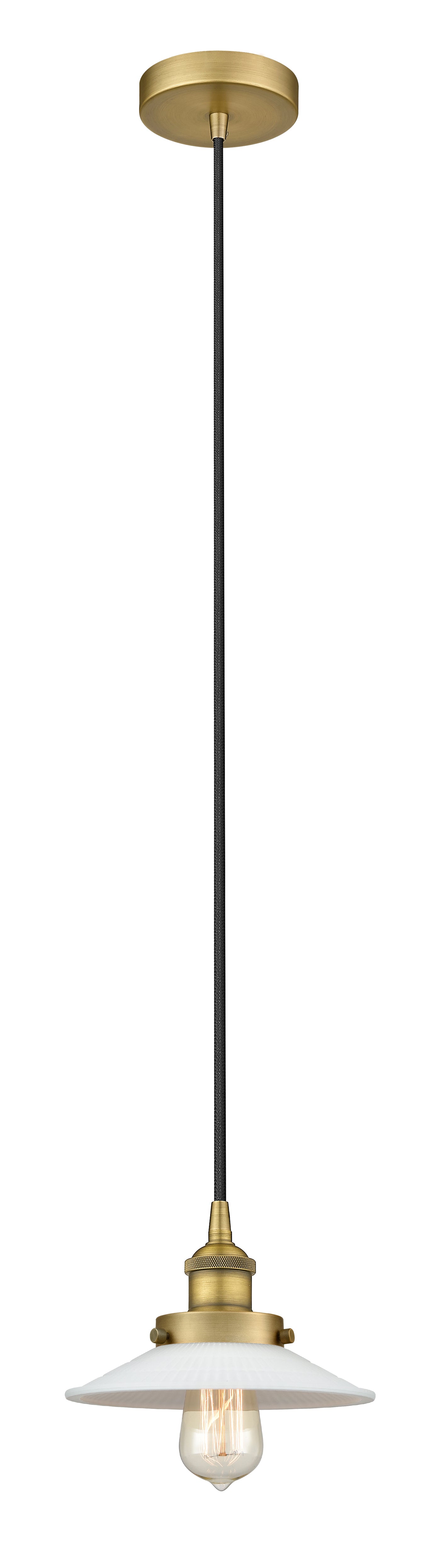 Edison Mini Pendant Antique Brass Finish