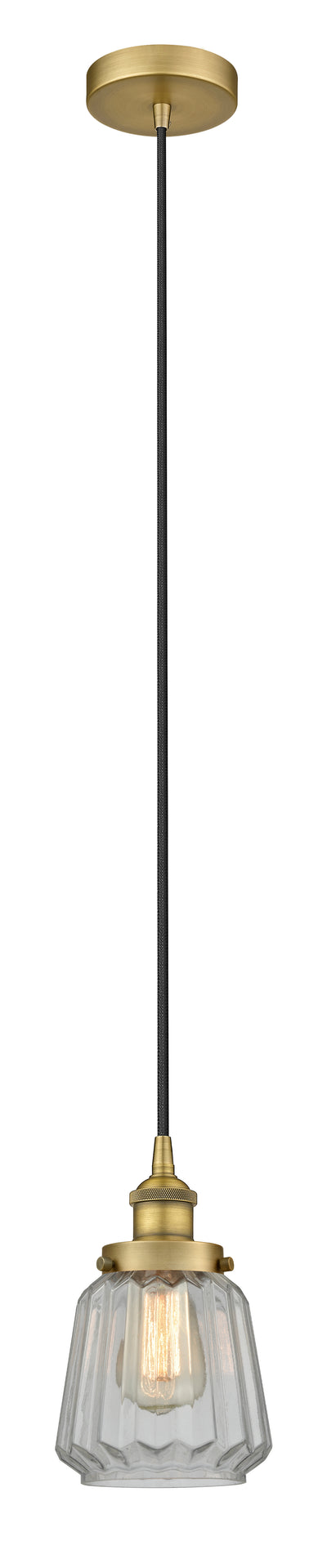 Edison Mini Pendant Antique Brass Finish
