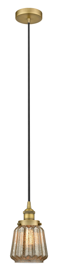 Edison Mini Pendant Antique Brass Finish