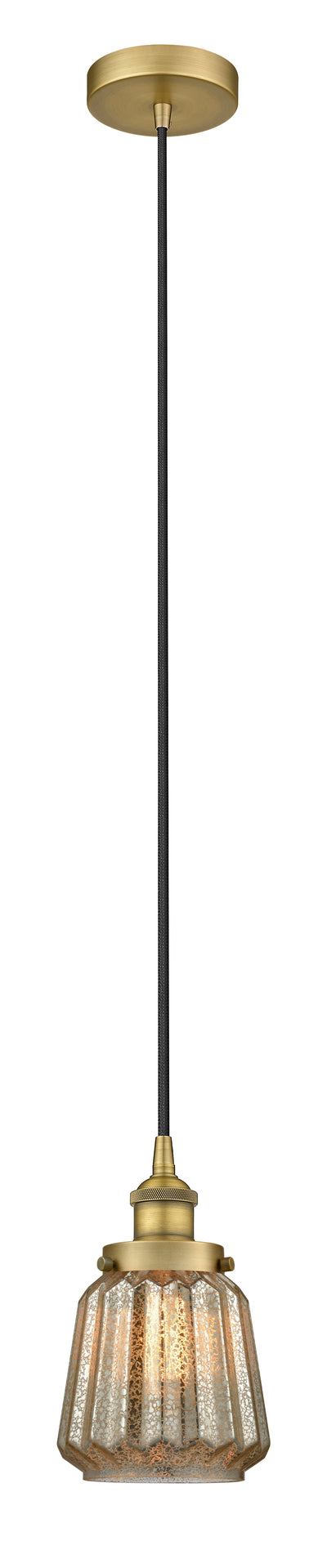 Edison Mini Pendant Antique Brass Finish