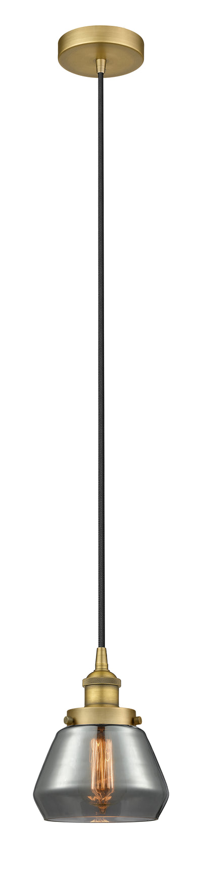 Edison Mini Pendant Antique Brass Finish