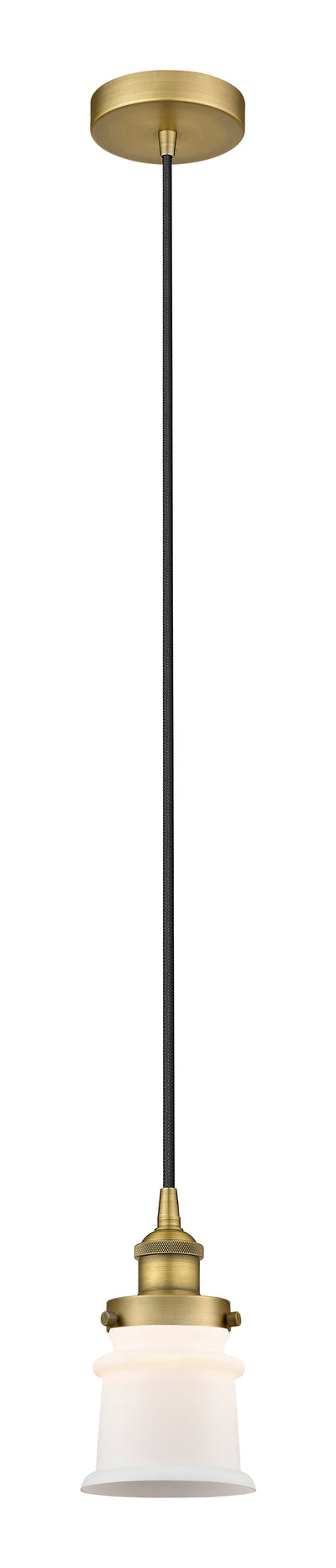 Edison Mini Pendant Antique Brass Finish