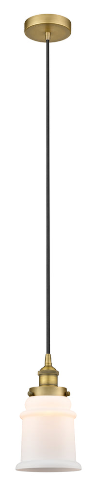 Edison Mini Pendant Antique Brass 6 Inch