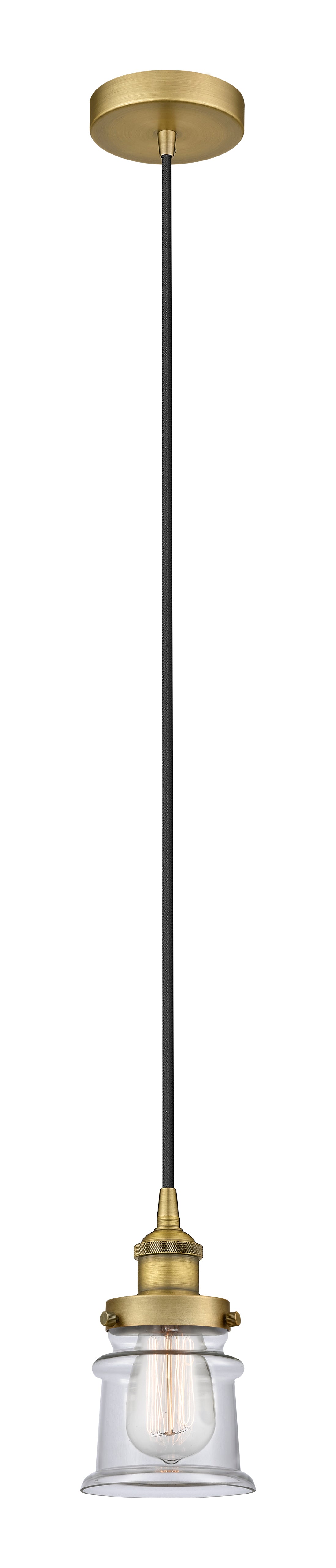 Edison Mini Pendant Antique Brass Dimmable