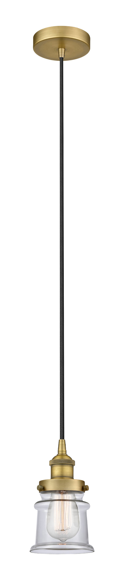 Edison Mini Pendant Antique Brass Dimmable