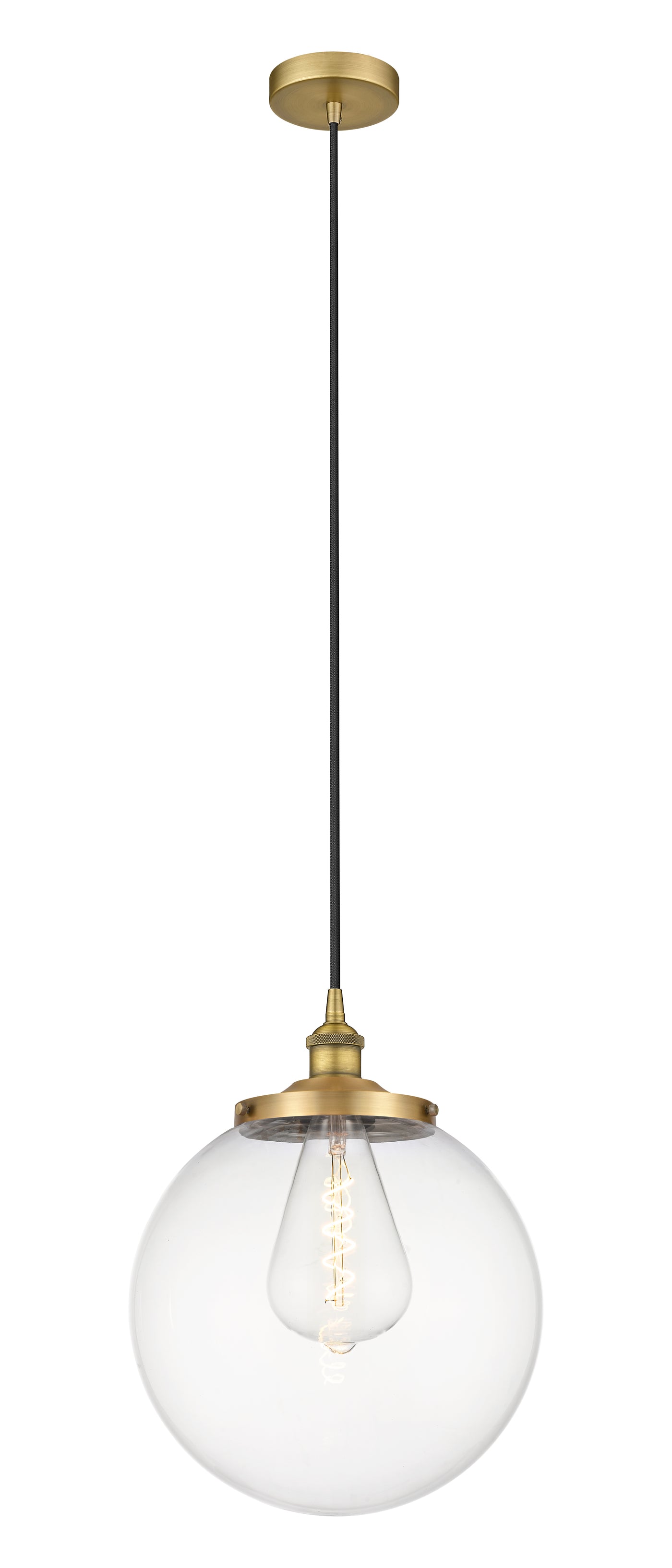 Edison Mini Pendant Antique Brass Dimmable