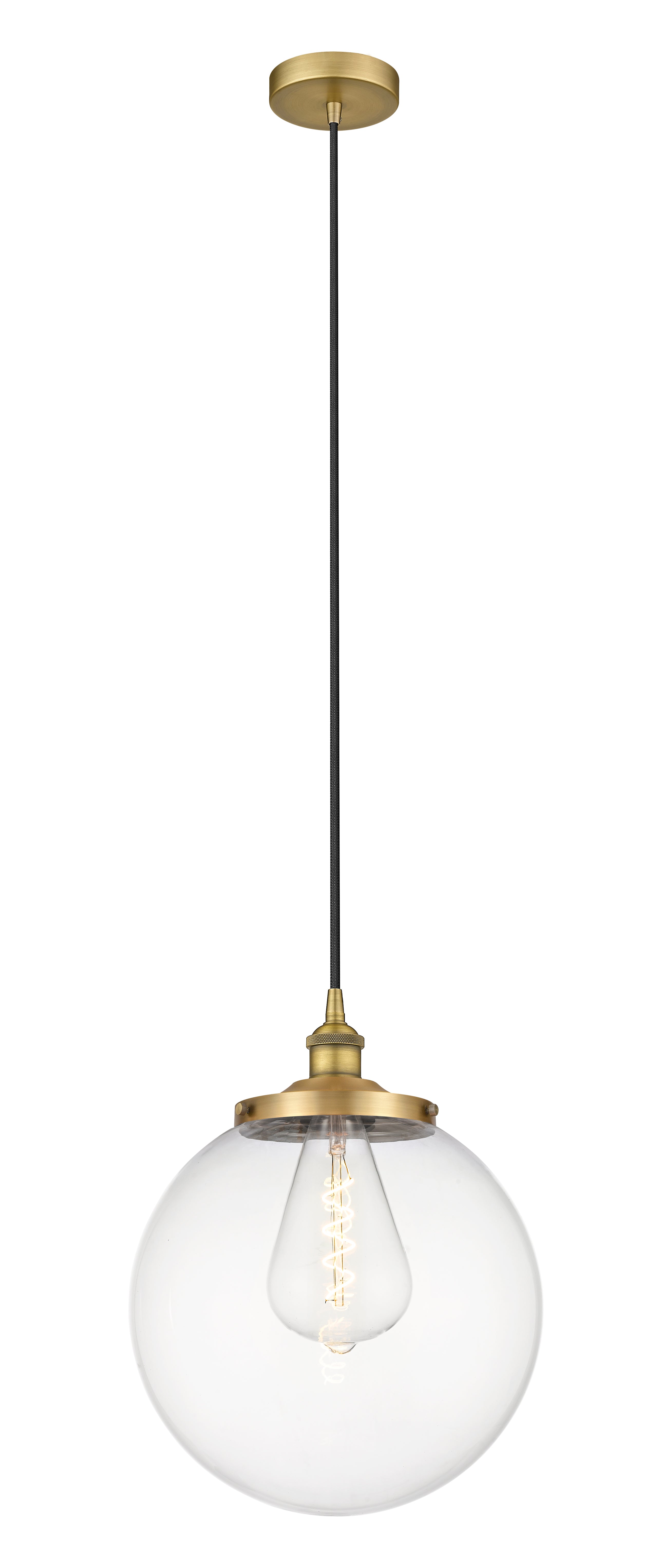 Edison Mini Pendant Antique Brass Dimmable