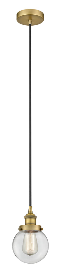 Edison Mini Pendant Antique Brass Finish