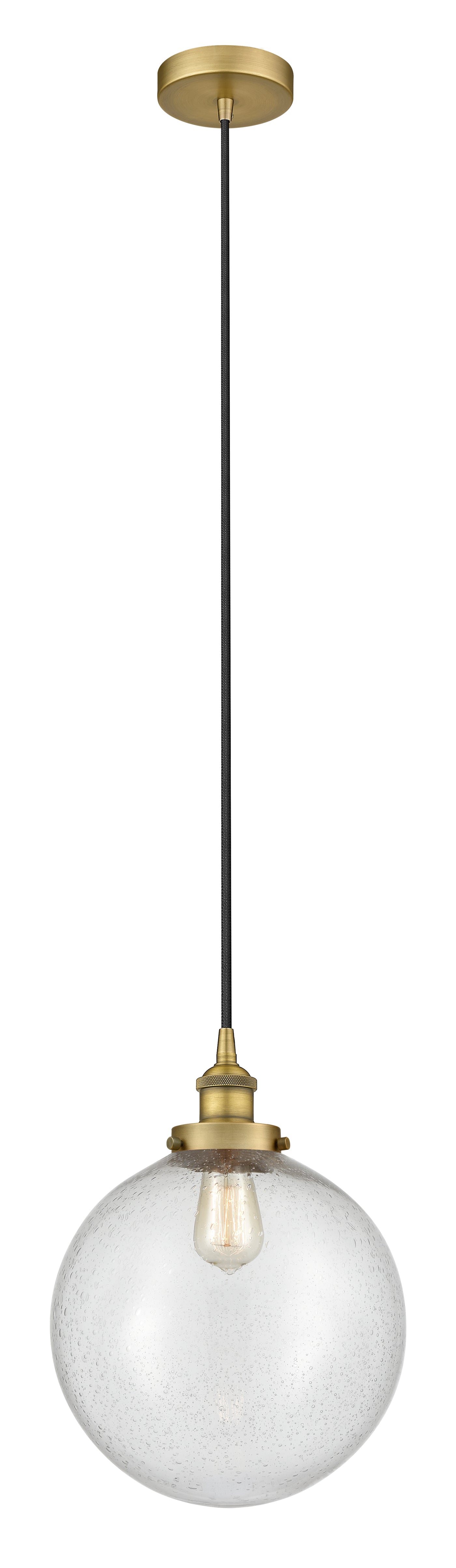 Edison Mini Pendant Antique Brass Finish