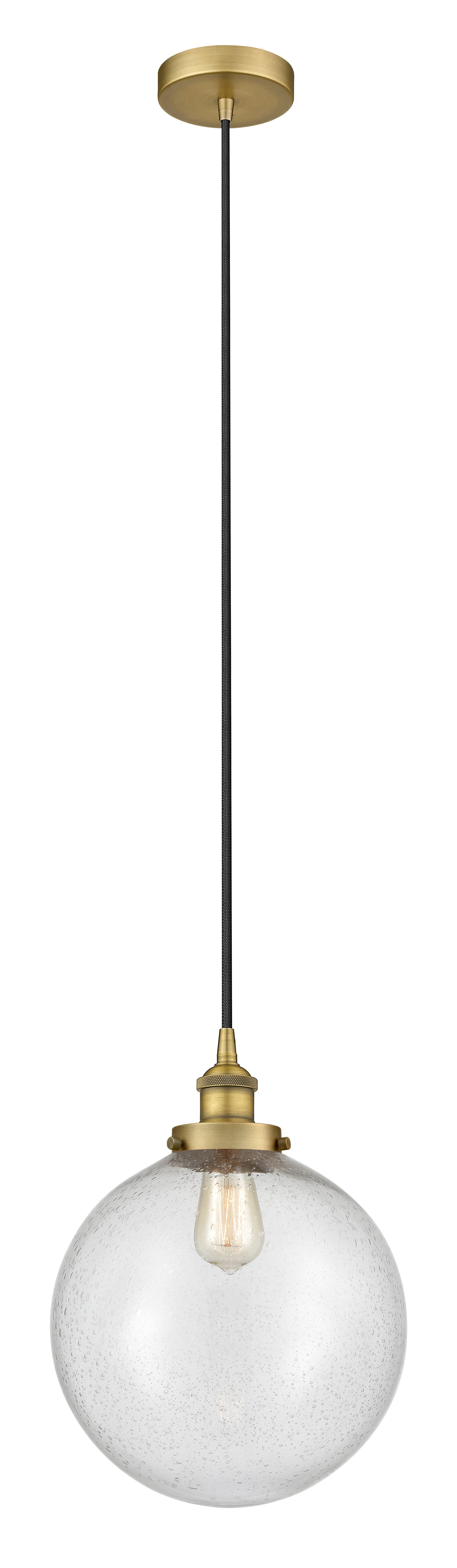 Edison Mini Pendant Antique Brass Finish