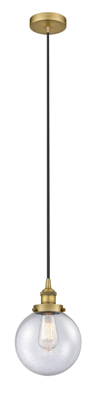 Edison Mini Pendant Antique Brass Finish
